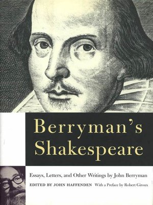 cover image of Berryman's Shakespeare